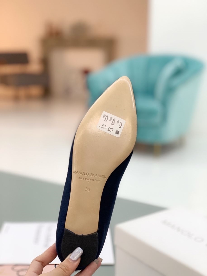 Manolo Blahnik flat shoes